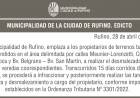 EDICTO MUNICIPAL