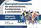 REEMPADRONAMIENTO DE ASOCIACIONES, FUNDACIONES Y SOCIEDADES