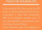 PAGO AGUINALDO