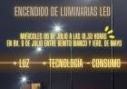 MAS LUMINARIAS LED PARA LA CIUDAD