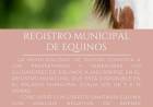 REGISRO MUNICIPAL EQUINO