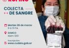 RUFINO: COLECTA DE SANGRE