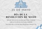 ACTO 25 DE MAYO: DIA DE LA PATRIA