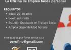 LA OFICINA DE EMPLEO BUSCA PERSONAL