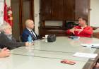 INTENDETE NATALIO LATTANZI CON MINISTRO DE SEGURIDAD DE LA PROVINCIA DE SANTA FE