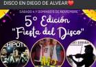 5TA FIESTA DEL DISCO EN DIEGO DE ALVEAR
