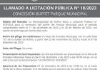 LLAMADO A LICITACION PUBLICA N! 18/2023