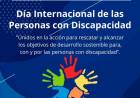3 DE DICIEMBRE DIA INTERNACIONAL DE LAS PERSONAS CON DISCAPACIDAD