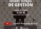 TERCER INFORME SEMANAL DE GESTION