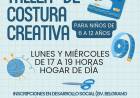 TALLER DE COSTURA CREATIVA PARA NIÑOS