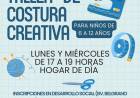 ARRANCAMOS EN AGOSTO...!!! TALLER DE COSTURA CREATIVA PARA NIÑOS.