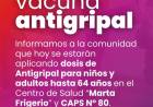 HOSPITAL SAMCO: VACUNACION ANTIGRIPAL