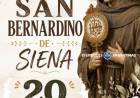 20 DE MAYO: SAN BERNARDINO DE SIENA