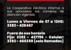 CELR: NUMEROS DE ATENCION VIGENTE