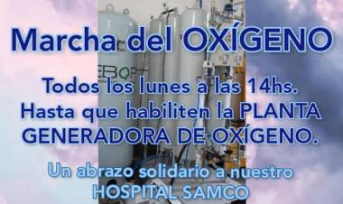 MARCHA DEL OXÍGENO