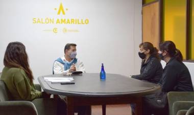 EL INTENDENTE MANTUVO DIVERSAS REUNIONES