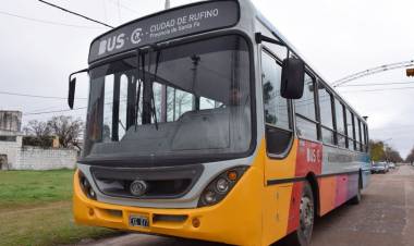 VUELVE A FUNCIONAR EL COLECTIVO
