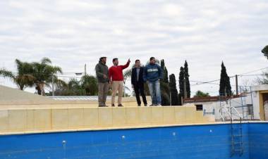 RECORRIDA POR OBRAS DEL PARQUE