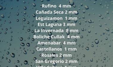 REGISTRO DE PRECIPITACIONES