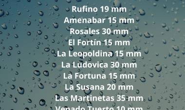 REGISTRO PLUVIOMETRICO ZONAL