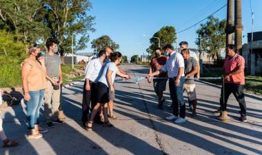 INAUGURACION CALLE SANTA ROSA/ INGENIERO PEREZ 24/12