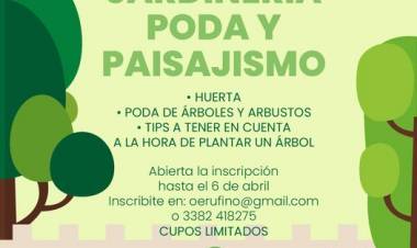 TALLER DE JARDINERIA, PODA Y PAISAJISMO