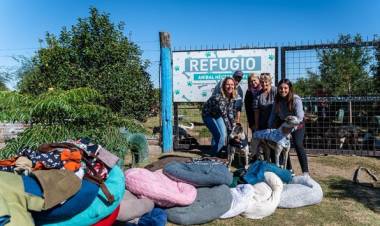 NUEVA  ENTREGA AL REFUGIO