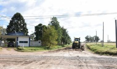 TRABAJOS EN CALLE RIO NEGRO