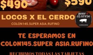LOCOS POR EL CERDO SUPERMERCADO "ASIA" COLON 145