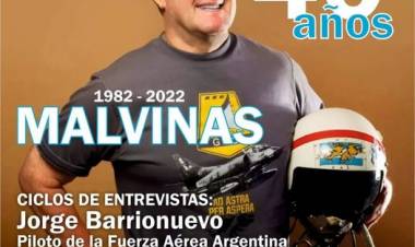 HOY EN ESCUELA TECNICA 286 A LAS 16 HORAS PILOTO DE LA FUERZA AEREA ARGENTINA JORGE BARRIONUEVO