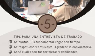 MENSAJE DE LA OFICINA DE EMPLEOS
