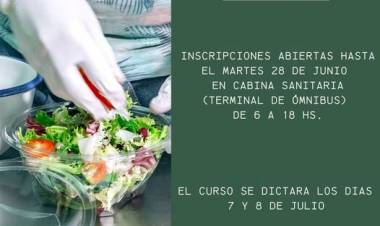 CURSO MANIPULADOR DE ALIMENTOS