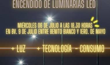 MAS LUMINARIAS LED PARA LA CIUDAD