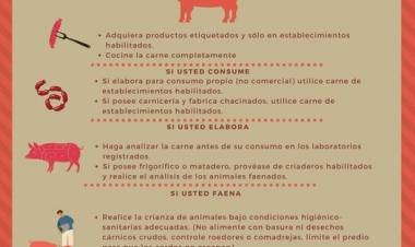 IMPORTANTE: ALERTA POR TRIQUINOSIS