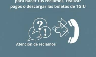ATENCION DE RECLAMOS LAS 24 HORAS