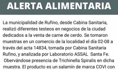 ALERTA ALIMENTARIA