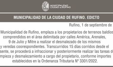 EDICTO