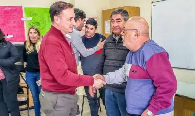 SENADOR LISANDRO ENRICO ESTA EN RUFINO