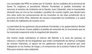 CONCEJALES PRO DE LA PROVINCIA DE SANTA FE EXIGUIMOS...