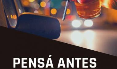 PENSA ANTES DE TOMAR