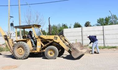 TAREAS DE LIMPIEZA EN BARRIO JARDIN