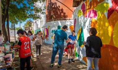 PREPARANDO EL MURAL...!!!