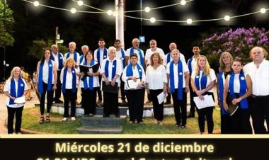 DESPEDIDA DEL CORO MUNICIPAL