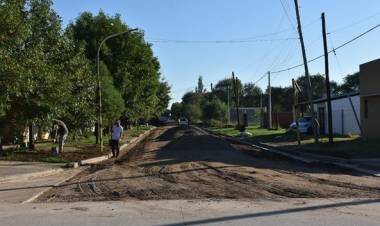 EMPEDRADO EN CALLE BROWN