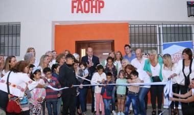 GOBERNADOR OMAR PEROTTI: INAUGURACION FAHOP
