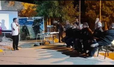 INTENDETE NATALIO LATTANZI PRESENTE EN LA VIGILIA