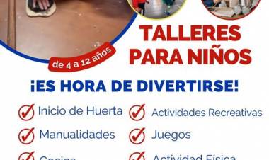 TALLERES PARA NIÑOS