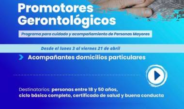 INSCRIPCIONES PROMOTORES  GERONTOLOGICOS