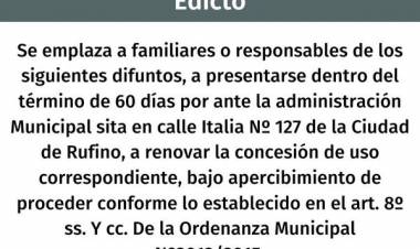 EDICTO