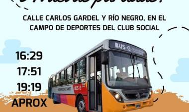 NUEVAS PARADAS